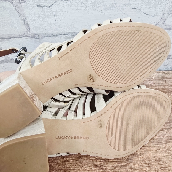 Lucky Brand Leather Heels - Picture 7 of 8